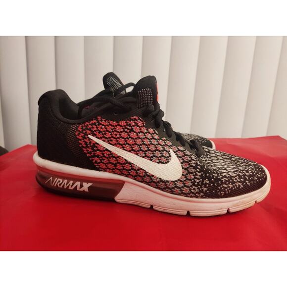 Nike Air Max Running‎ Shoe US Women’s 8 852465-004 Pink Black - Picture 5 of 9